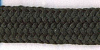 С34 Шнур обувной плетеный 6мм +/-1 мм*100м (Мн.) 075 т.зеленый