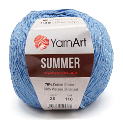 Пряжа YarnАrt 'Summer' 100гр 350м (70% хлопок, 30% вискоза)