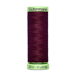 03 Нить Top Stitch 30/30 м для декоративной отстрочки, 100% полиэстер Gutermann 744506 (130 т.марсала)