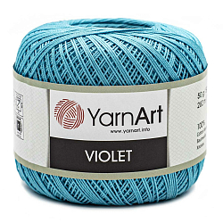 Пряжа YarnArt 'Violet' 50гр 282м (100% мерсеризованный хлопок)