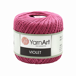 Пряжа YarnArt 'Violet' 50гр 282м (100% мерсеризованный хлопок)