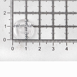 NE67 Пуговица 24L (15мм) на ножке, пластик