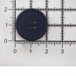NE56 Пуговица 32L (20мм) 4 прокола, пластик