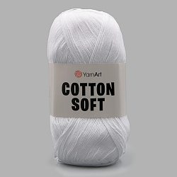 Пряжа YarnArt 'Cotton soft' 100гр 600м (55% хлопок, 45% акрил)