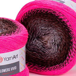 Пряжа YarnArt 'Flowers Vivid' 250гр 1000м (55% хлопок, 45% полиакрил)