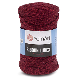 Пряжа YarnArt 'Ribbon Lurex' 250гр 110м (60% хлопок, 20% вискоза и полиэстер, 20% металлик)