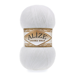 Пряжа ALIZE 'Angora Gold' 100гр. 550м (80% акрил, 20% шерсть) ТУ