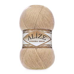 Пряжа ALIZE 'Angora Gold' 100гр. 550м (80% акрил, 20% шерсть) ТУ