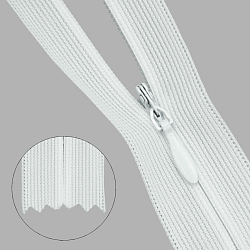 Молния потайная нераз.т3 18см (нейлон)