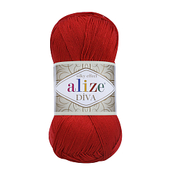 Пряжа ALIZE 'Diva' 100гр. 350м. (100% микрофибра) ТУ