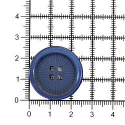 0314-2065D Пуговица 40L (25мм) 4 прокола, пластик