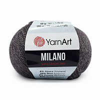 Пряжа YarnArt 'Milano' 50гр 130м (8% альпака, 20% шерсть, 8% вискоза, 64% акрил)