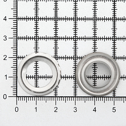 Люверс №26 (d-12мм, h-6,68мм) металл (уп.~100шт) NEW STAR