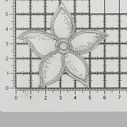 13815 Термоаппликация 'Цветок', 62*60мм упак/10 шт