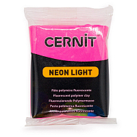 CE0930056 Пластика полимерная запекаемая 'Cernit 'NEON' неоновый 56 гр. (922 неон-розовый)