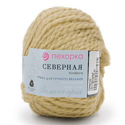 Пряжа Пехорка 'Северная' 50гр. 50м. (30% ангора, 30% шерсть, 40% акрил ВО)