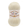 Пряжа ALIZE 'COTTON BABY SOFT ' 100гр. 270м (50% хлопок, 50% акрил) 62 молочный