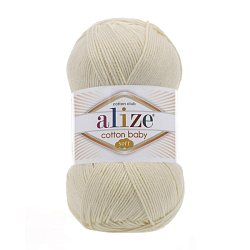 Пряжа ALIZE 'COTTON BABY SOFT ' 100гр. 270м (50% хлопок, 50% акрил)