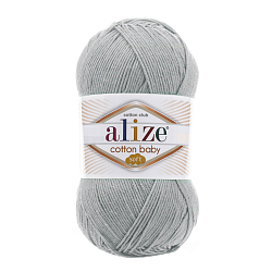 Пряжа ALIZE 'COTTON BABY SOFT ' 100гр. 270м (50% хлопок, 50% акрил)