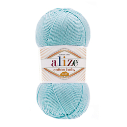 Пряжа ALIZE 'COTTON BABY SOFT ' 100гр. 270м (50% хлопок, 50% акрил)