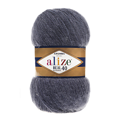 Пряжа ALIZE 'Angora real 40' 100 гр. 430м (40% шерсть, 60% акрил)