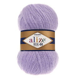 Пряжа ALIZE 'Angora real 40' 100 гр. 430м (40% шерсть, 60% акрил)