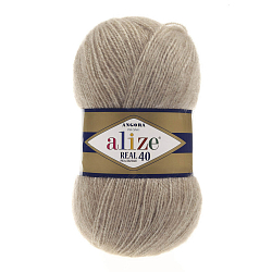 Пряжа ALIZE 'Angora real 40' 100 гр. 430м (40% шерсть, 60% акрил)