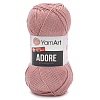 Пряжа YarnArt 'Adore' 100гр 280м (100% акрил с эффектом анти-пиллинга) 365 розовый