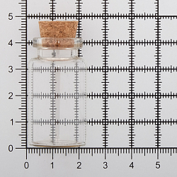 AR273-1 Бутылочки с пробковой крышечкой 2,2*4см, 4шт/упак