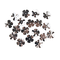 Пайетки 'цветочки', 16 мм, упак./10 гр., Astra&Craft (1 серебро)