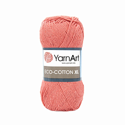 Пряжа YarnArt 'Eco Сotton XL' 200гр 220м (80% хлопок, 20% полиэстер)