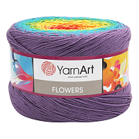 Пряжа YarnArt 'Flowers' 250гр 1000м (55% хлопок, 45% полиакрил) (277 секционный)