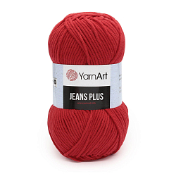 Пряжа YarnArt 'Jeans Plus' 100гр 160м (55% хлопок, 45% полиакрил)