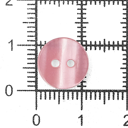 CX K-25 Пуговица 18L (11мм) 2 прокола, пластик