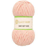 Пряжа LadyYarn 'BABY SOFT KISS' 100гр 100м (100% микрополиэстер)