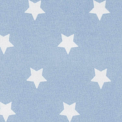 Перкаль набивной арт 140 рис 64017 вид 7 'Белые звезды на синем', 50*50см, Astra&Craft