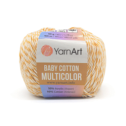 Пряжа YarnArt 'Baby cotton multicolor' 50гр 165м (50% хлопок, 50% акрил)