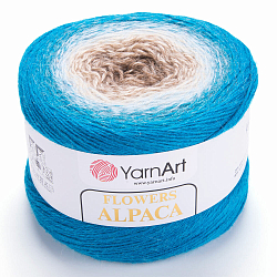 Пряжа YarnArt 'Flowers Alpaca' 250гр 940м (20% альпака, 80% акрил)