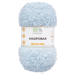 Пряжа Вязь 'Махровая' 100гр 420м (100% полиэстер)